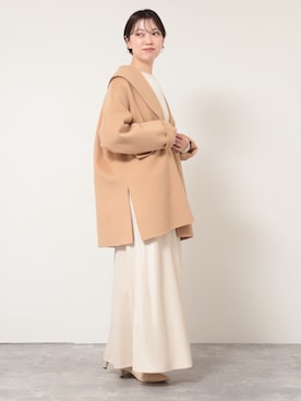 「アイテム（リング）」を使った、nol sachiさん（レディース・164cm）の秋コーディネート