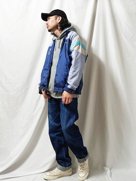 kabatakuさんの「Levi's/リーバイス LEVI'S(R) VINTAGE CLOTHING 1966モデル 501(R) JEANS RIGID」を使ったコーディネート