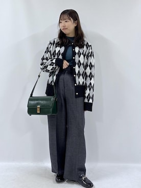 「ブルべ夏」｜yaeさん（レディース・148cm）の秋コーディネート