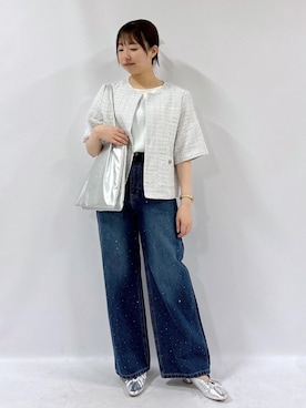 「アイテム（パンプス）」を使った、yaeさん（レディース・148cm・20代）の春コーディネート