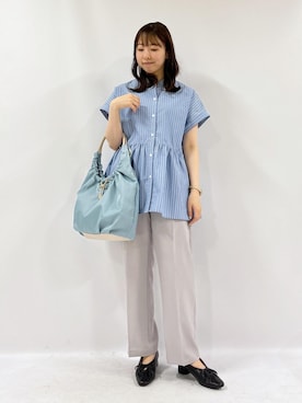 「アイテム（パンプス）」を使った、yaeさん（レディース・148cm・20代）の春コーディネート