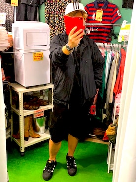 「PRADA（プラダ）のアイテム（ナイロンジャケット）」を使った、( ^ω^ )Hiko743さん（メンズ・172cm）の秋コーディネート