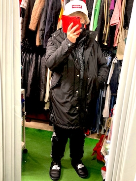 「NIKE（ナイキ）のアイテム（ダウンジャケット/コート）」を使った、( ^ω^ )Hiko743さん（メンズ・172cm）の冬コーディネート
