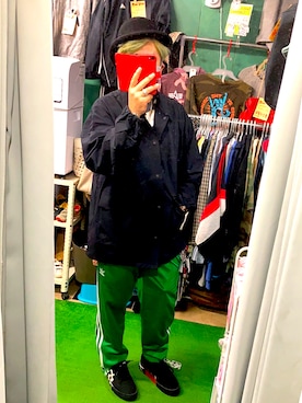「off white」｜「アイテム（ミリタリージャケット）」を使った、( ^ω^ )Hiko743さん（メンズ・172cm）の秋コーディネート
