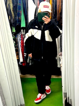 「NIKE（ナイキ）のアイテム（ブルゾン）」を使った、( ^ω^ )Hiko743さん（メンズ・172cm）の冬コーディネート