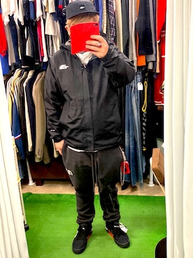 「off white」｜「アイテム（スウェットパンツ）」を使った、( ^ω^ )Hiko743さん（メンズ・172cm）の春コーディネート