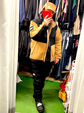 「NIKE（ナイキ）のアイテム（ダウンジャケット/コート）」を使った、( ^ω^ )Hiko743さん（メンズ・172cm）の冬コーディネート