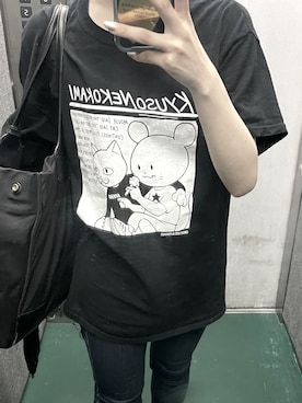 「TORY BURCH（トリーバーチ）のアイテム（トートバッグ）」を使った、Haruna____さん（レディース・153cm）の夏コーディネート