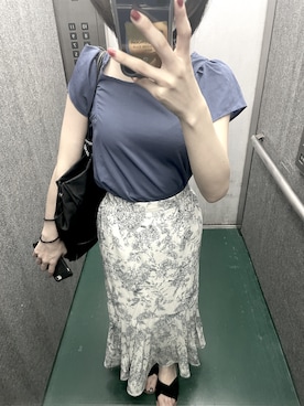 「TORY BURCH（トリーバーチ）のアイテム（トートバッグ）」を使った、Haruna____さん（レディース・153cm）の秋コーディネート