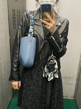 「3can4on（サンカンシオン）のアイテム（ワンピース/ドレス）」を使った、Haruna____さん（レディース・153cm）の春コーディネート
