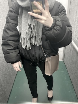 Haruna____さん（レディース・154cm）の冬コーディネート