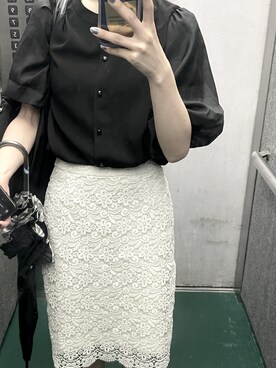 「TORY BURCH（トリーバーチ）のアイテム（トートバッグ）」を使った、Haruna____さん（レディース・153cm）の夏コーディネート