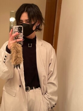 「ADRER」｜RYOさん（メンズ・180cm）の春コーディネート