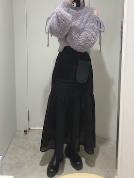 miguさん（レディース・164cm）の冬コーディネート