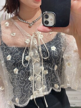 「one after another NICE CLAUP（ワンアフターアナザーナイスクラップ）のアイテム（スカート）」を使った、miguさん（レディース・164cm）の冬コーディネート