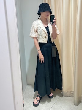 miguさん（レディース・164cm）の夏コーディネート