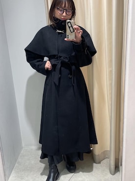 「UNIQLO（ユニクロ）のアイテム（メガネ）」を使った、miguさん（レディース・164cm）の秋コーディネート