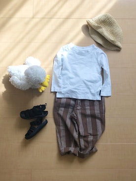 「アイテム（雑貨/ホビー）」を使った、ゼンさんさん（キッズ・90cm）の春コーディネート