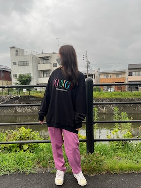「SUGGESTION（サジェッション）のアイテム」を使った、Juriさん（レディース・154cm）の夏コーディネート