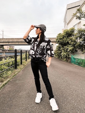 Juriさん（レディース・154cm）の春コーディネート