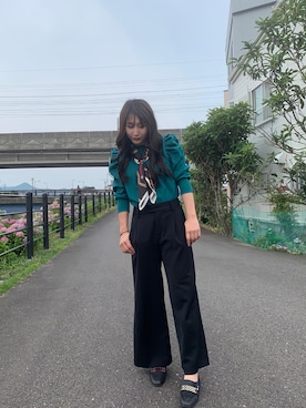 「SITRY（シトリー）のアイテム（財布/小物）」を使った、Juriさん（レディース・154cm）の夏コーディネート