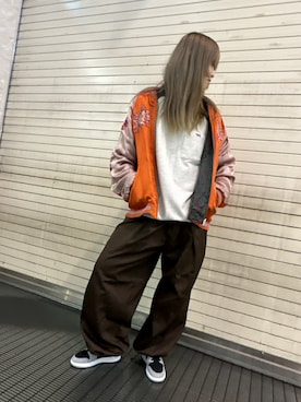 寅壱×FREAK'S STORE/トライチ 2530-466別注タックパンツを使った