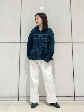 「C.C.CROSS（シーシークロス）のアイテム」を使った、shigek3さん（レディース・148cm）の冬コーディネート