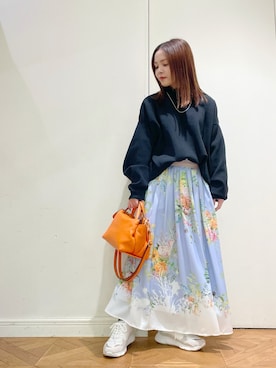 「KATHARINE ROSS（キャサリンロス）のアイテム（アクセサリー）」を使った、shigek3さん（レディース・148cm）の冬コーディネート