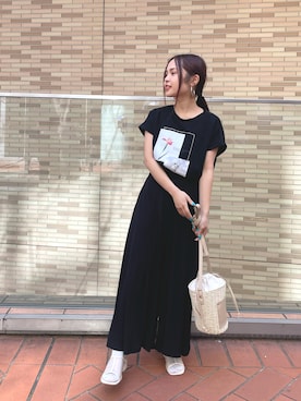 「KATHARINE ROSS（キャサリンロス）のアイテム（その他パンツ）」を使った、shigek3さん（レディース・148cm）の春コーディネート