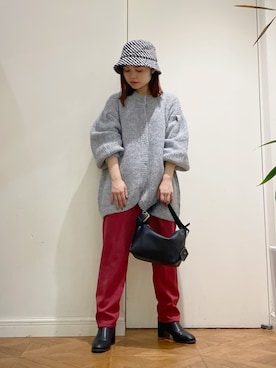 「KATHARINE ROSS（キャサリンロス）のアイテム（帽子）」を使った、shigek3さん（レディース・148cm）の秋コーディネート