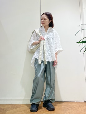 「KATHARINE ROSS（キャサリンロス）のアイテム（パンツ）」を使った、shigek3さん（レディース・148cm）の夏コーディネート