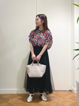「KATHARINE ROSS（キャサリンロス）のアイテム（バッグ）」を使った、shigek3さん（レディース・148cm）の夏コーディネート