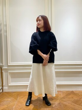 「KATHARINE ROSS（キャサリンロス）のアイテム（ブーツ）」を使った、shigek3さん（レディース・148cm）の秋コーディネート