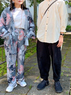 「LA BELLE ETUDE（ラベルエチュード）のアイテム（その他）」を使った、eminiさん（レディース・155cm）の春コーディネート