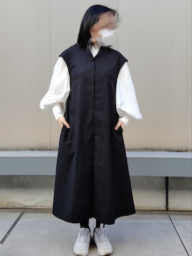 「LA BELLE ETUDE（ラベルエチュード）のアイテム（ワンピース/ドレス）」を使った、eminiさん（レディース・155cm）の冬コーディネート