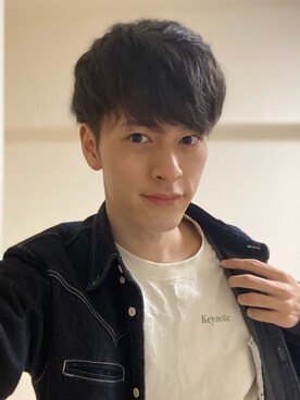 「ごきげんウィーク」｜「アイテム（デニムジャケット）」を使った、Sueさん（メンズ・182cm）の春コーディネート