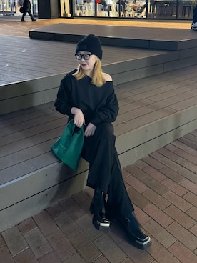 「Lui's（ルイス）のアイテム」を使った、yuukiさん（レディース・153cm）の春コーディネート