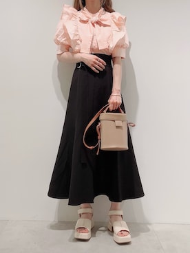 aya_shapoさん（レディース・155cm）の夏コーディネート