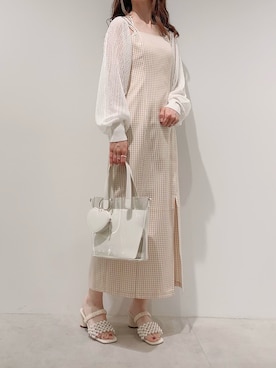aya_shapoさん（レディース・155cm）の夏コーディネート