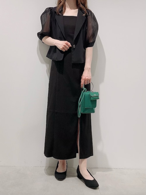 セール】シアースリーブショートジャケット（テーラードジャケット