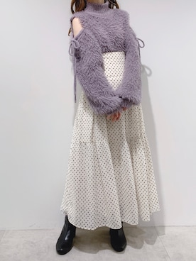 aya_shapoさん（レディース・155cm）の冬コーディネート