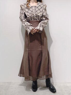 aya_shapoさん（レディース・155cm）の秋コーディネート