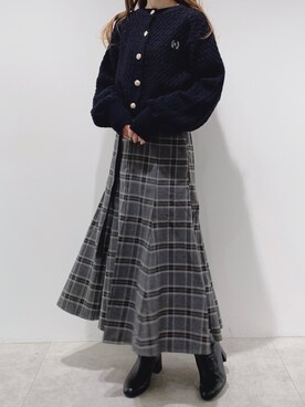 aya_shapoさん（レディース・155cm）の冬コーディネート