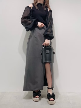 aya_shapoさん（レディース・155cm）の春コーディネート