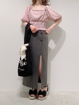 aya_shapoさん（レディース・155cm）の夏コーディネート
