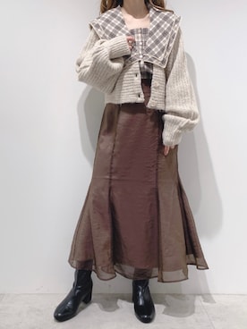 aya_shapoさん（レディース・155cm）の秋コーディネート