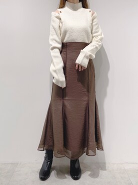 aya_shapoさん（レディース・155cm）の秋コーディネート