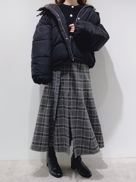 aya_shapoさん(レディース・155cm)の冬コーディネート