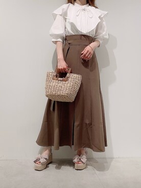 aya_shapoさん（レディース・155cm）の夏コーディネート