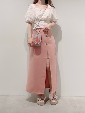 aya_shapoさん（レディース・155cm）の夏コーディネート